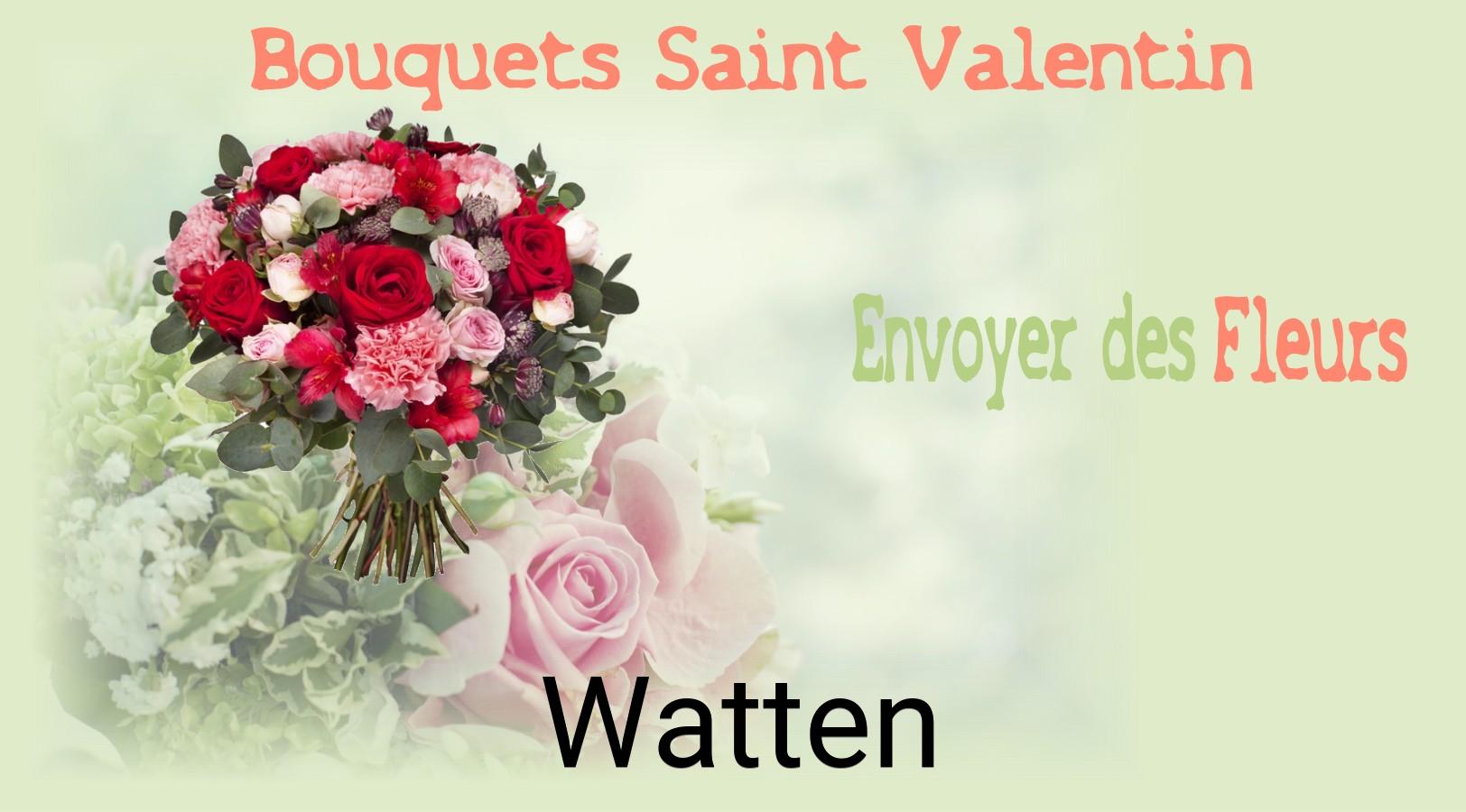 Roses de Saint-Valentin livrées à Watten
